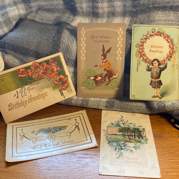 5 ANTIQUE POSTCARDS 1900’s Lot - Picture 3 of 8